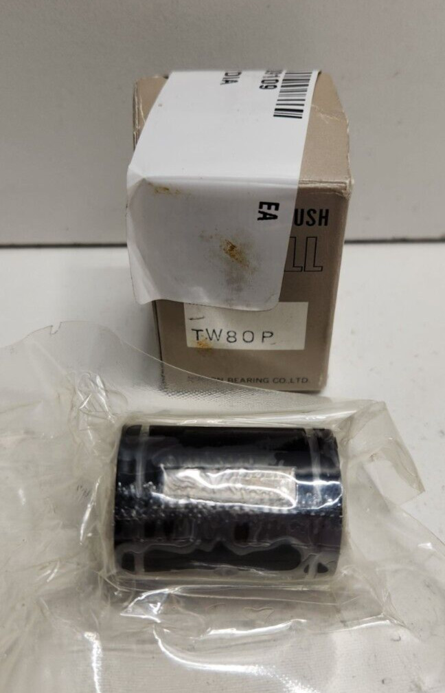 NEW OLD STOCK! NIPPON BEARING 1/2″ BALL BUSHING LINEAR BEARING TW80P