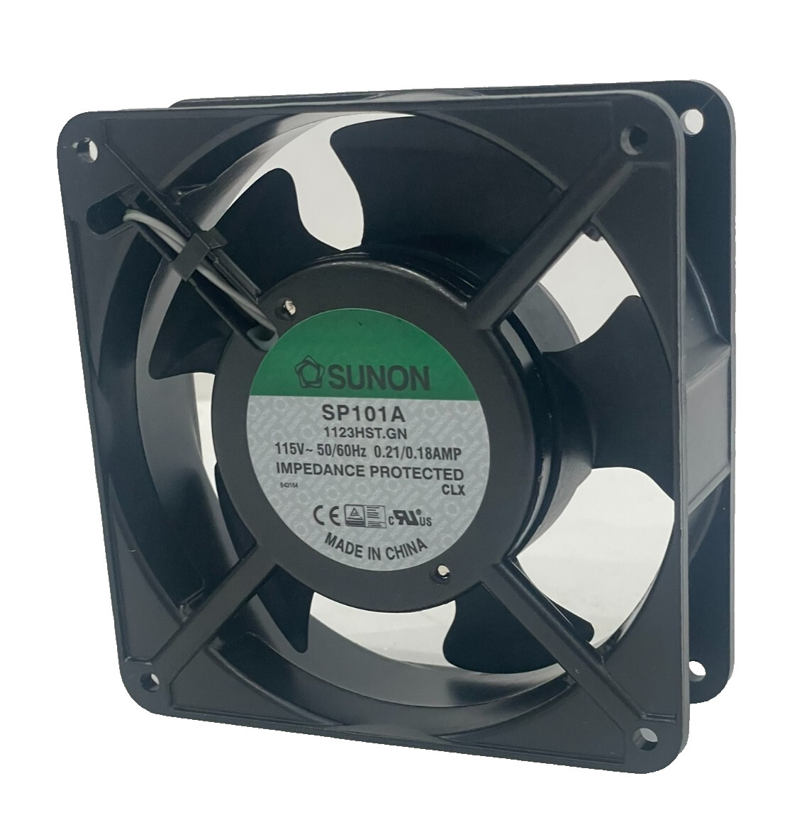NEW SUNON SP101A 1123HST.GN FAN 115V 50/60HZ 0.21/0.18AMP