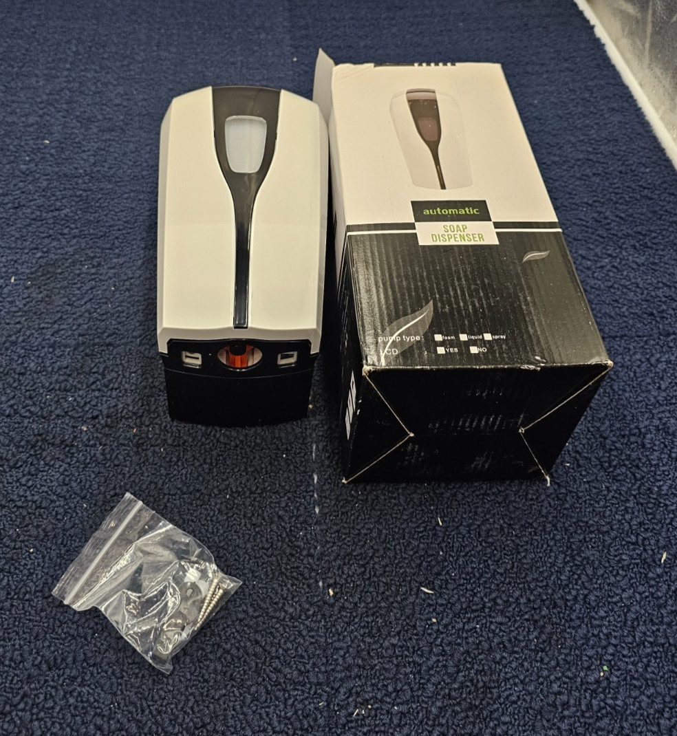 Automatic Liquid Soap Dispenser Battery 1000ml Capacity Wall Mounted
