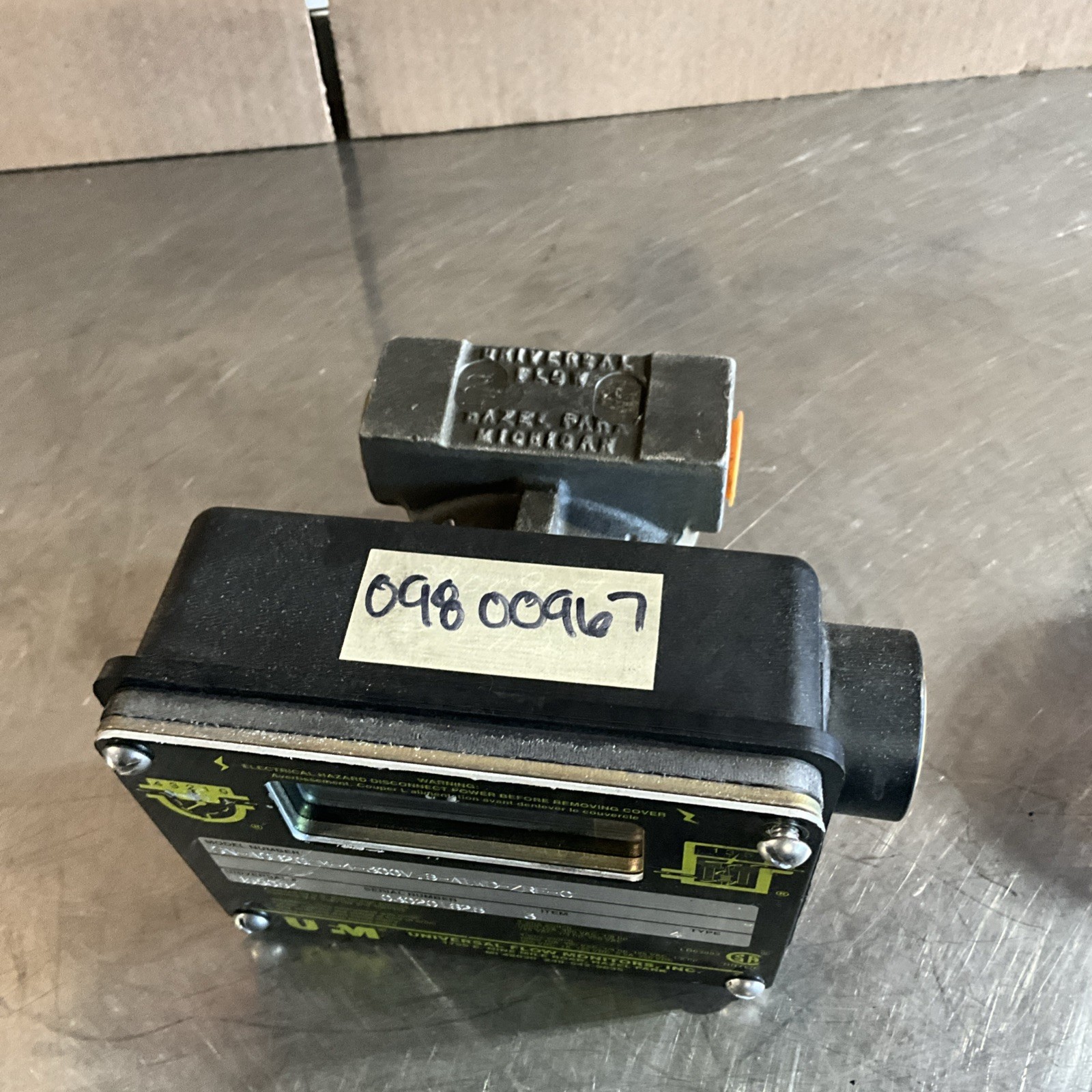 UFM Flow Rate SN-ASB2GLM-4-300V.9-ALWD-ZRF-C B55054 LR63883