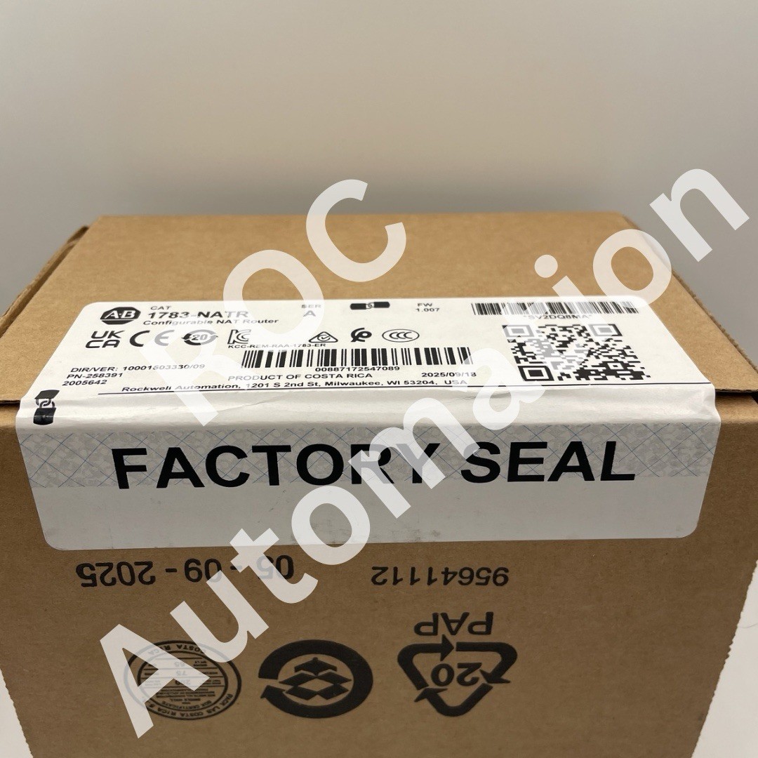 Sealed Pre-owned Allen-Bradley 1783-NATR SER A Configurable NAT Router