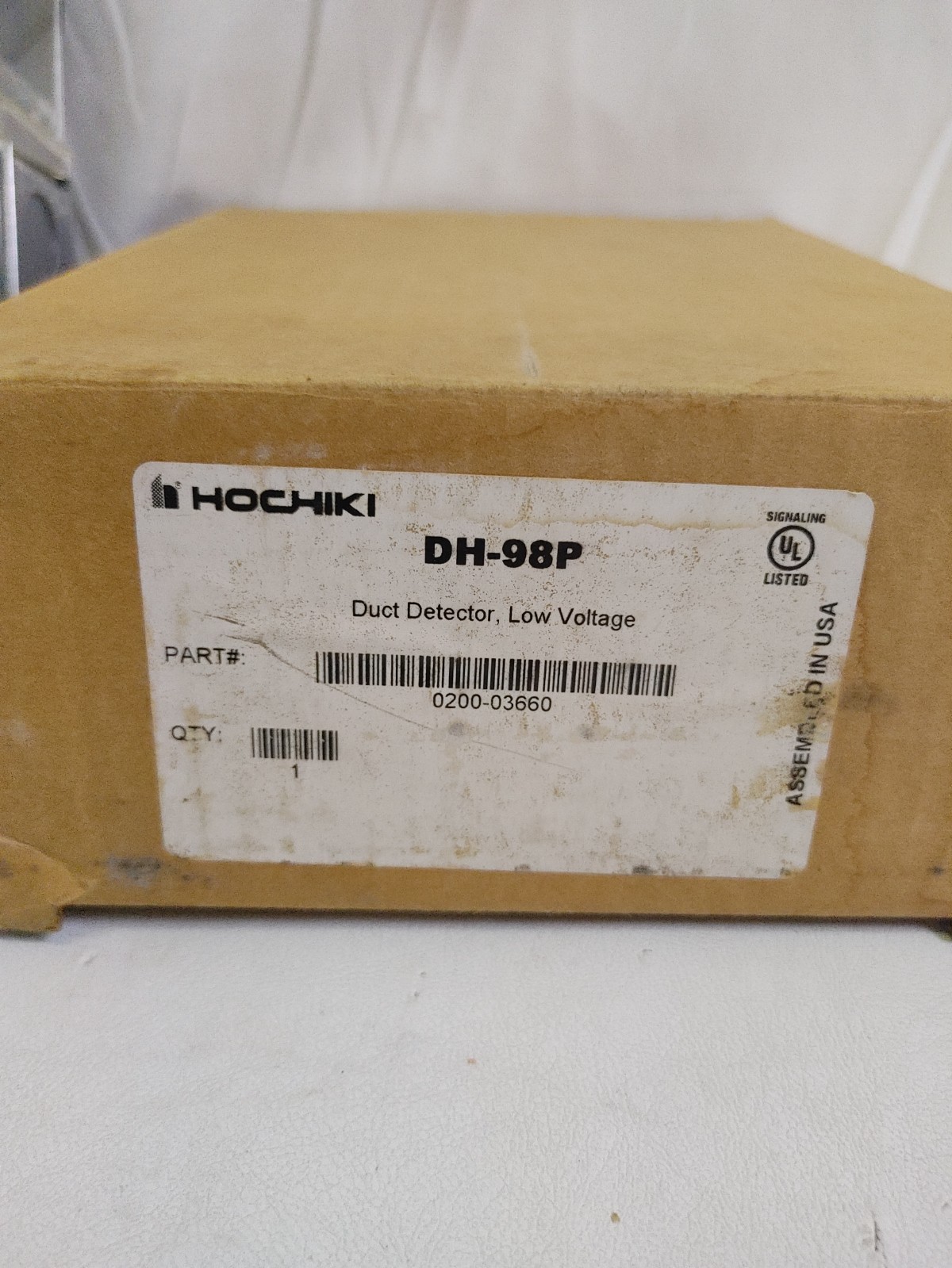 Hochiki DH-98P DUST DETECTOR, LOW VOLTAGE