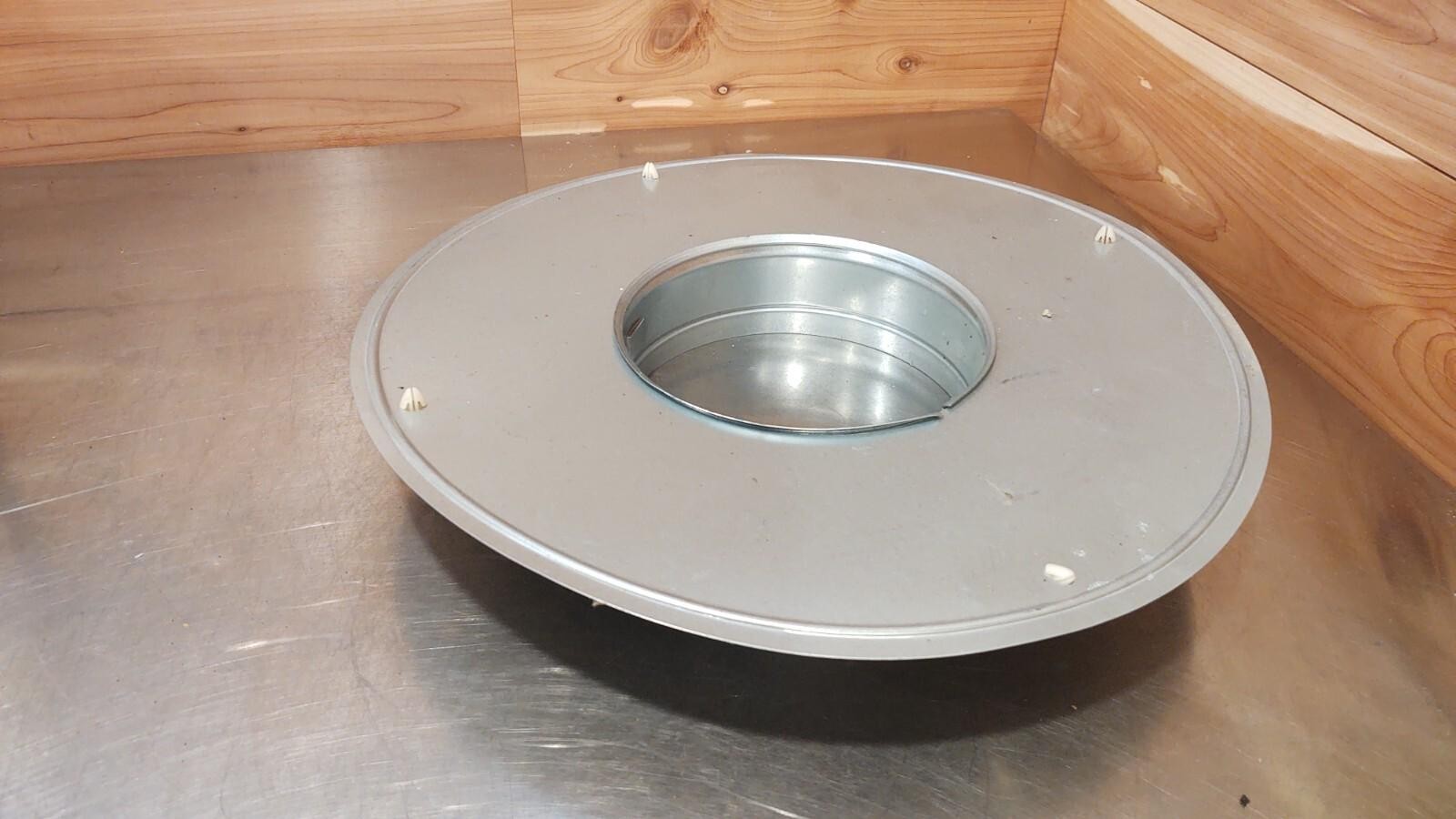 Hart & Cooley – 50310 – 6″ 5406 Galv. Steel Ring Collar