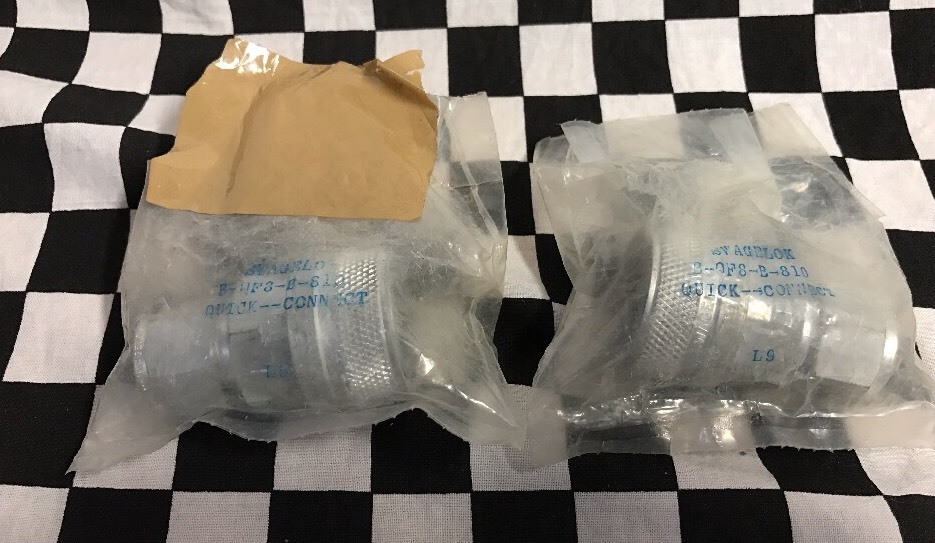 Lot Of 2, Swagelok Quick Connect, B-QF8-B-810, Shipsameday#1542B10