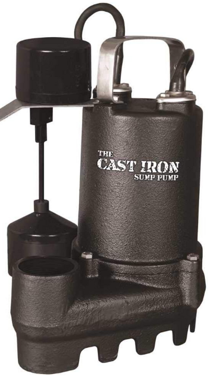 Glentronics CIS-33V Cast Iron Sump Pump 1/3 HP