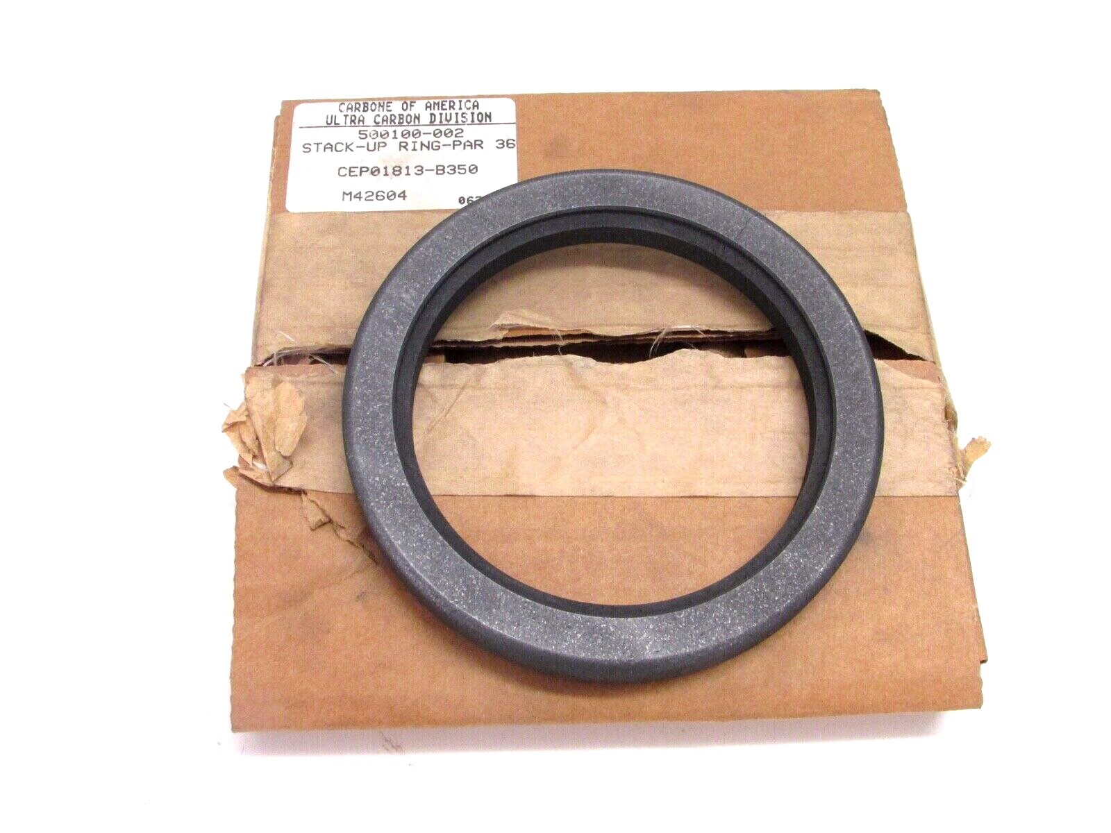 CARBONE OF AMERICA CARBON STACK-UP RING PAR 36, 500100-002, CEP01813-B350