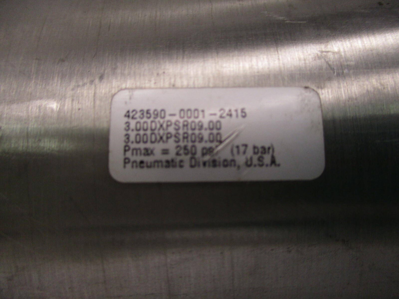Parker Air Cylinder 423590-0001-2415 A2117LR