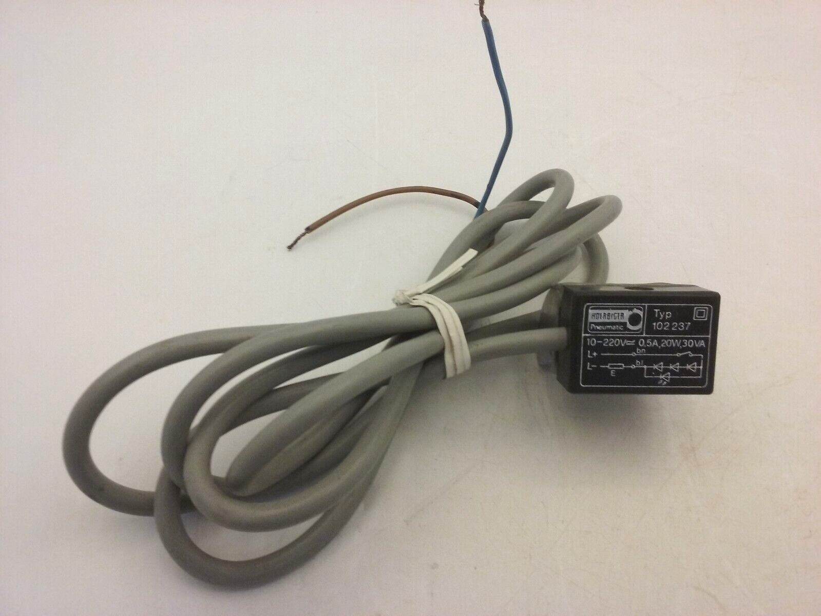 HOERBIGER 102237 PNEUMATIC CYLINDER SWITCH 0.5A 20W 30VA