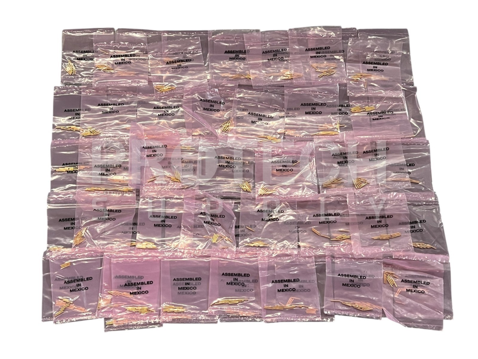 (Lot of 621) D-Sub Female Socket Gold Crimp Machine Pin Connector NEW