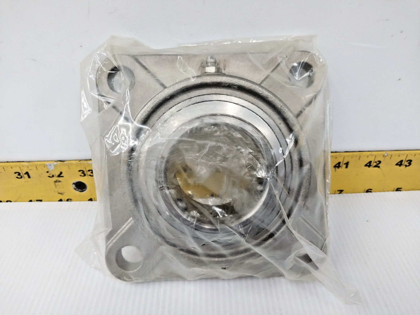 New ami Bearings Stainless Steel Flange Mount Bearing 2″ Bore MUCF210-32 #2