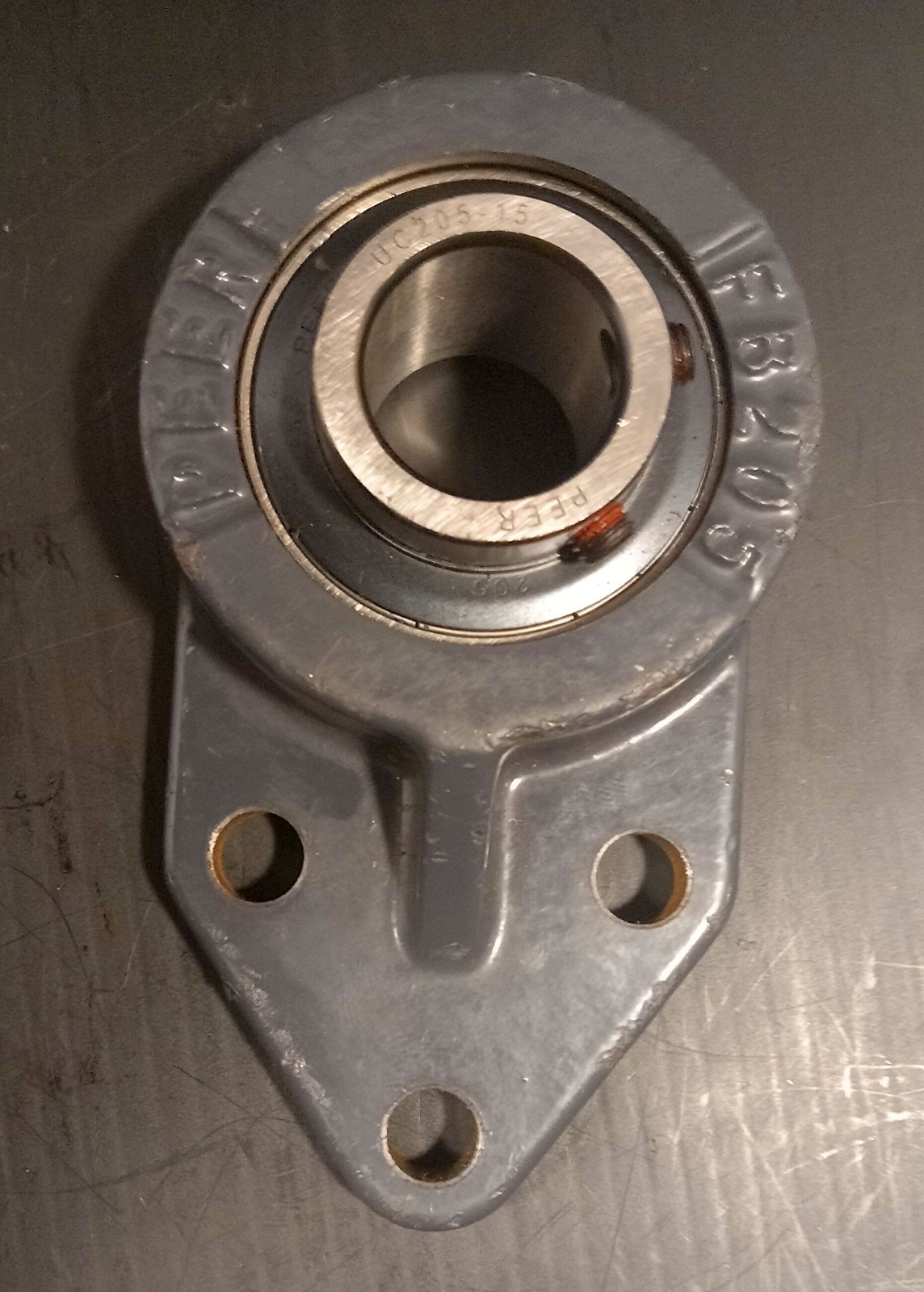 1 NEW PEER UCFB205-15 3 BOLT FLANGE PILLOW BLOCK BEARING NNB ***MAKE OFFER***