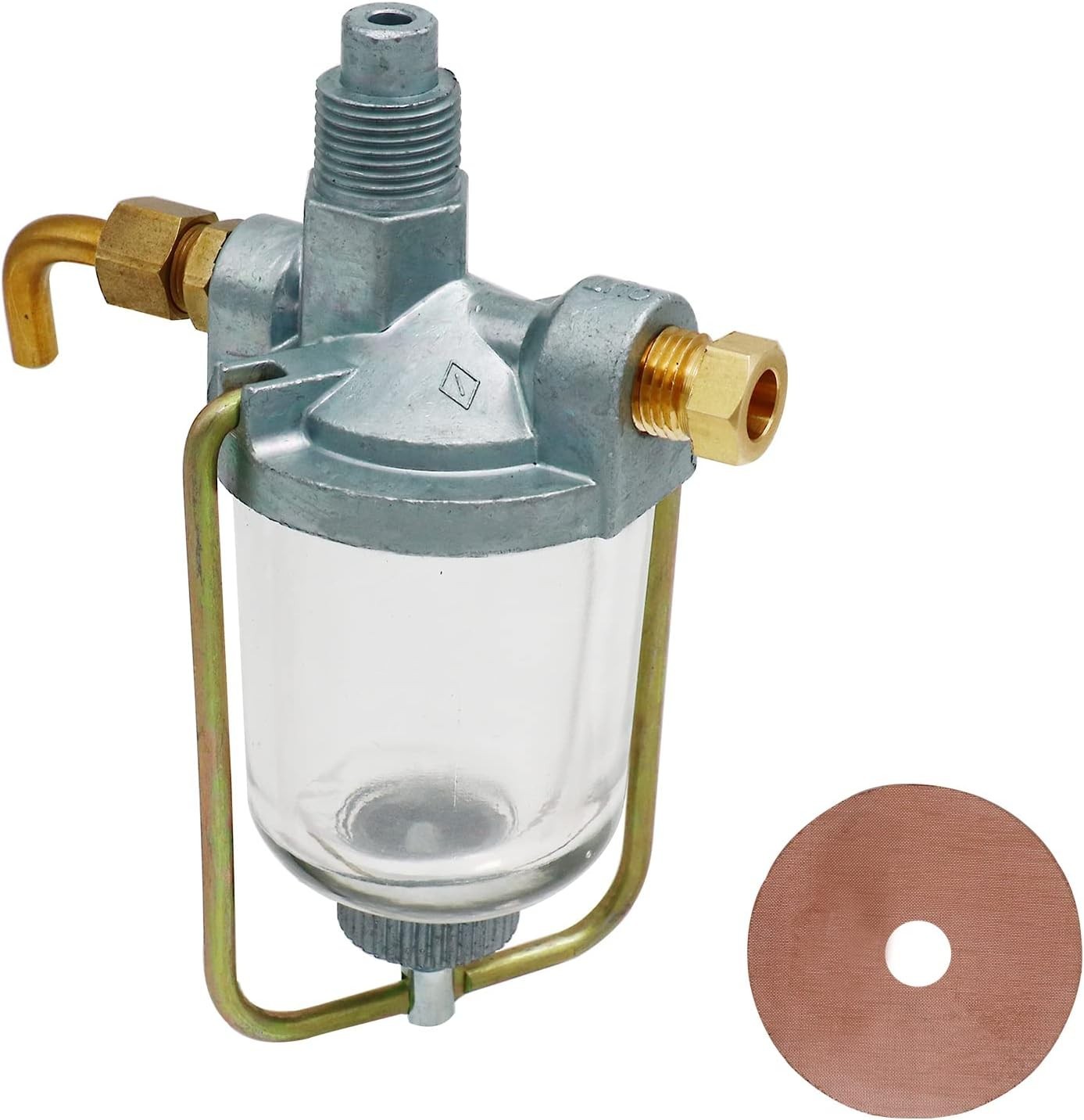 Fuel Gas Sediment Strainer Bowl Assembly 370832R91 for IH International Harve…