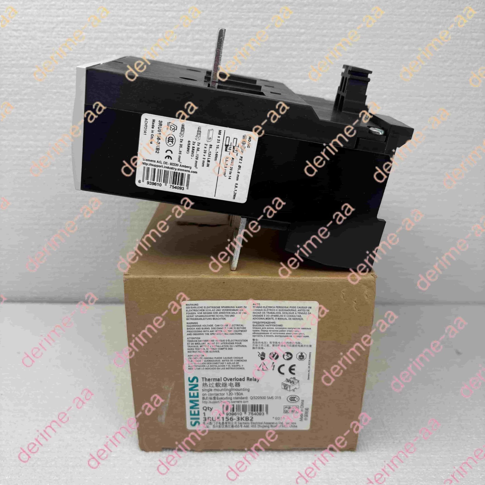 SIEMENS 3RU5156-3KB2 Thermal overload relay#1pcs new in box
