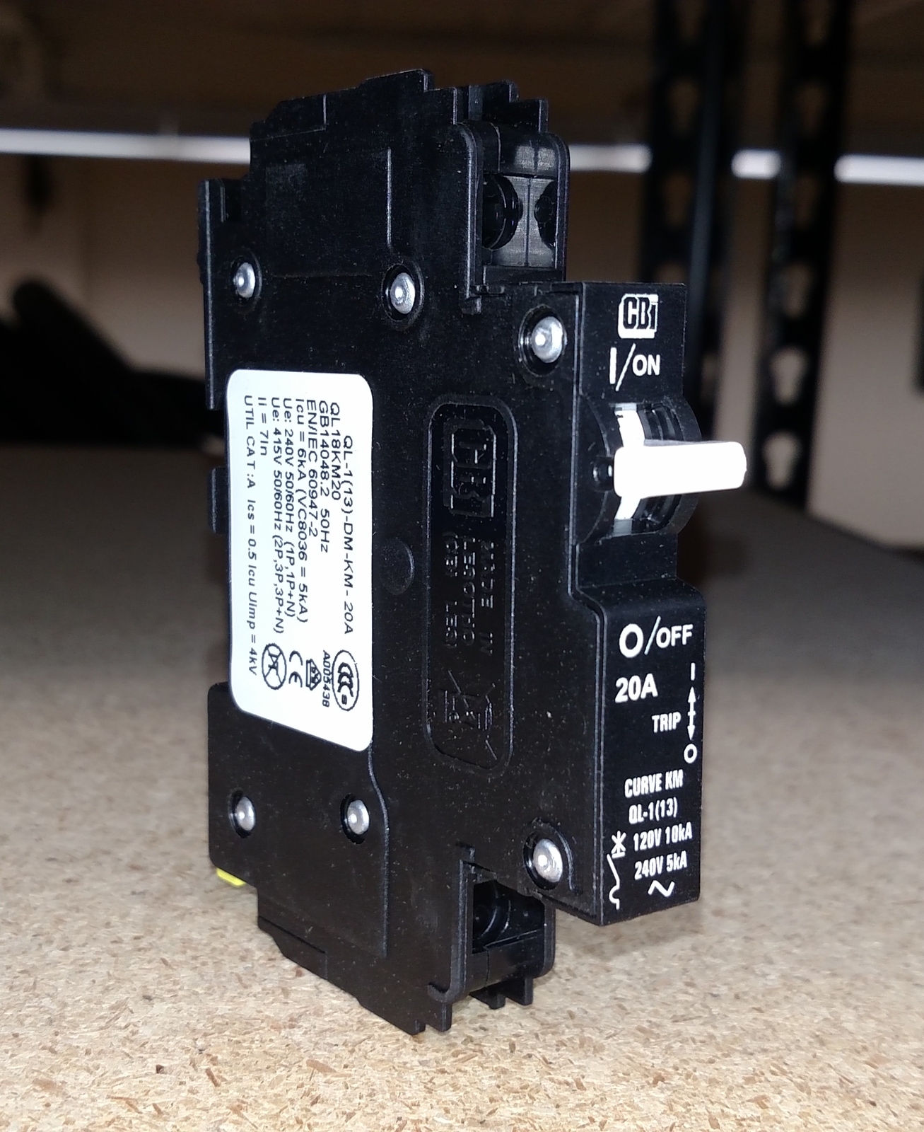 QL-1-13-DM-KM-20, CBI, Circuit Breaker