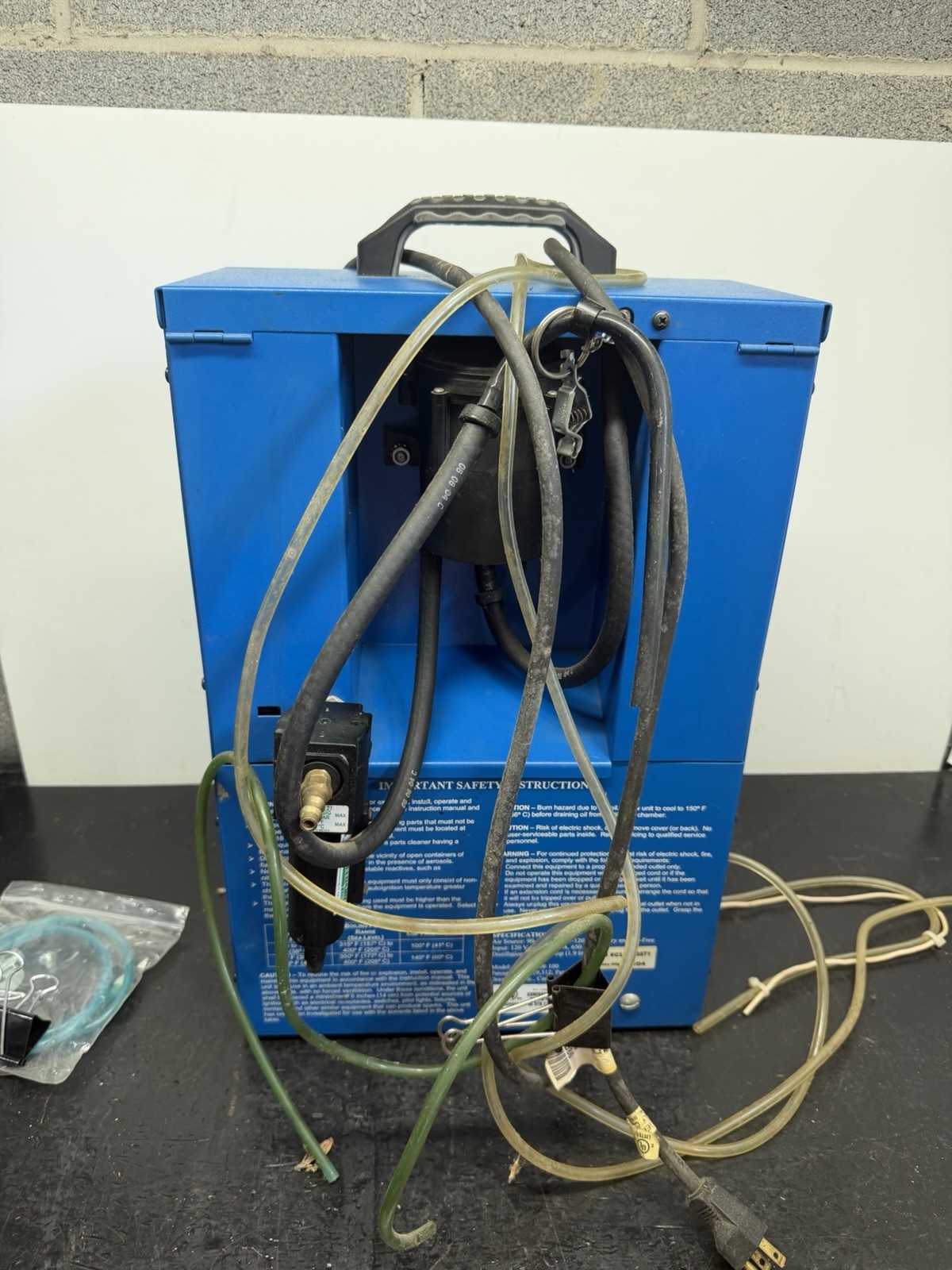 StillClean SC 100 Portable Solvent Recycler Blue