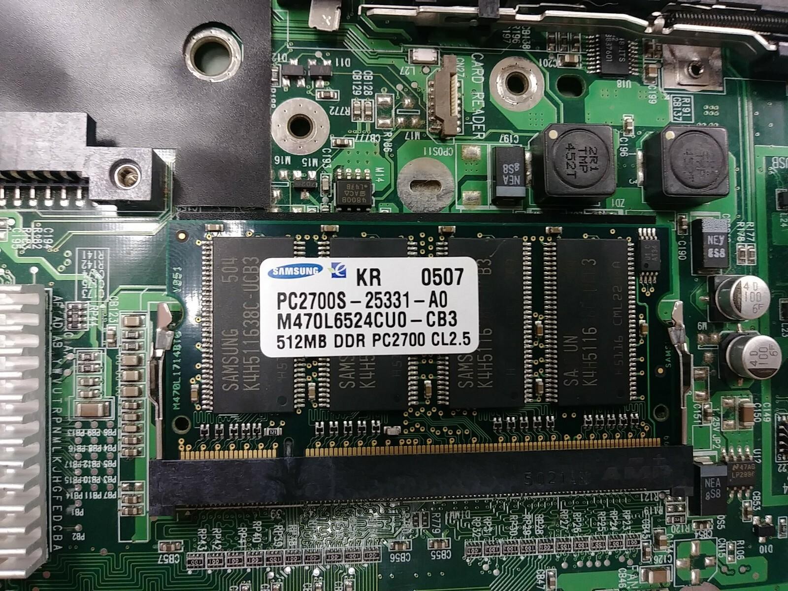 40-A06610-C300 Emachine Mb Amd M2352 W/Firewire (W730-K7 1394) Grade A / CABHE