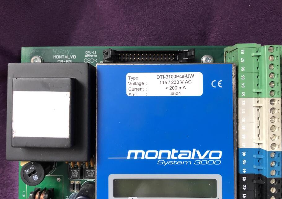 montalvo system 3000 /DTI-3100Pce-uw /DTI-3100PCE-UW