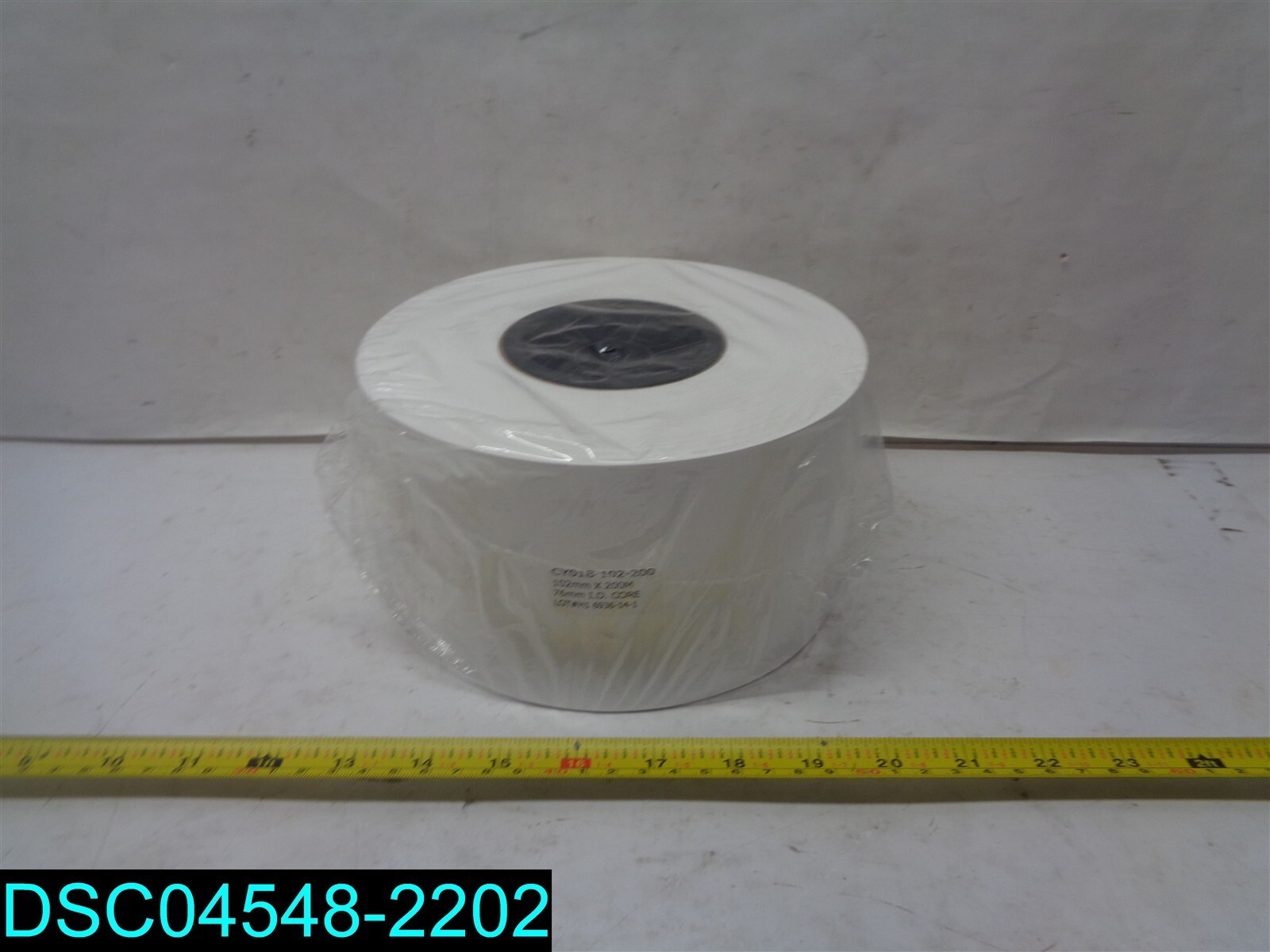 Label 76mm ID Core 102mm x 200m CY01B-102-200