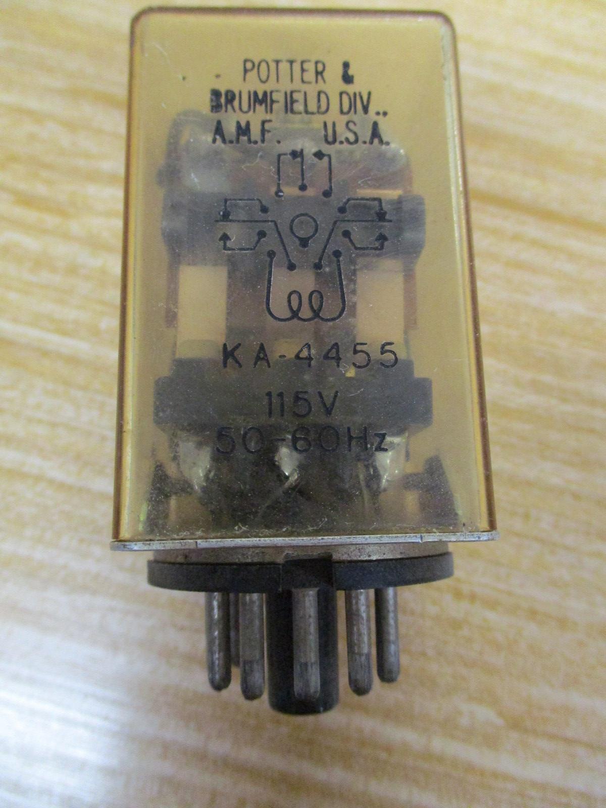 AMF Potter & Brumfield KA-4455 Relay 4245