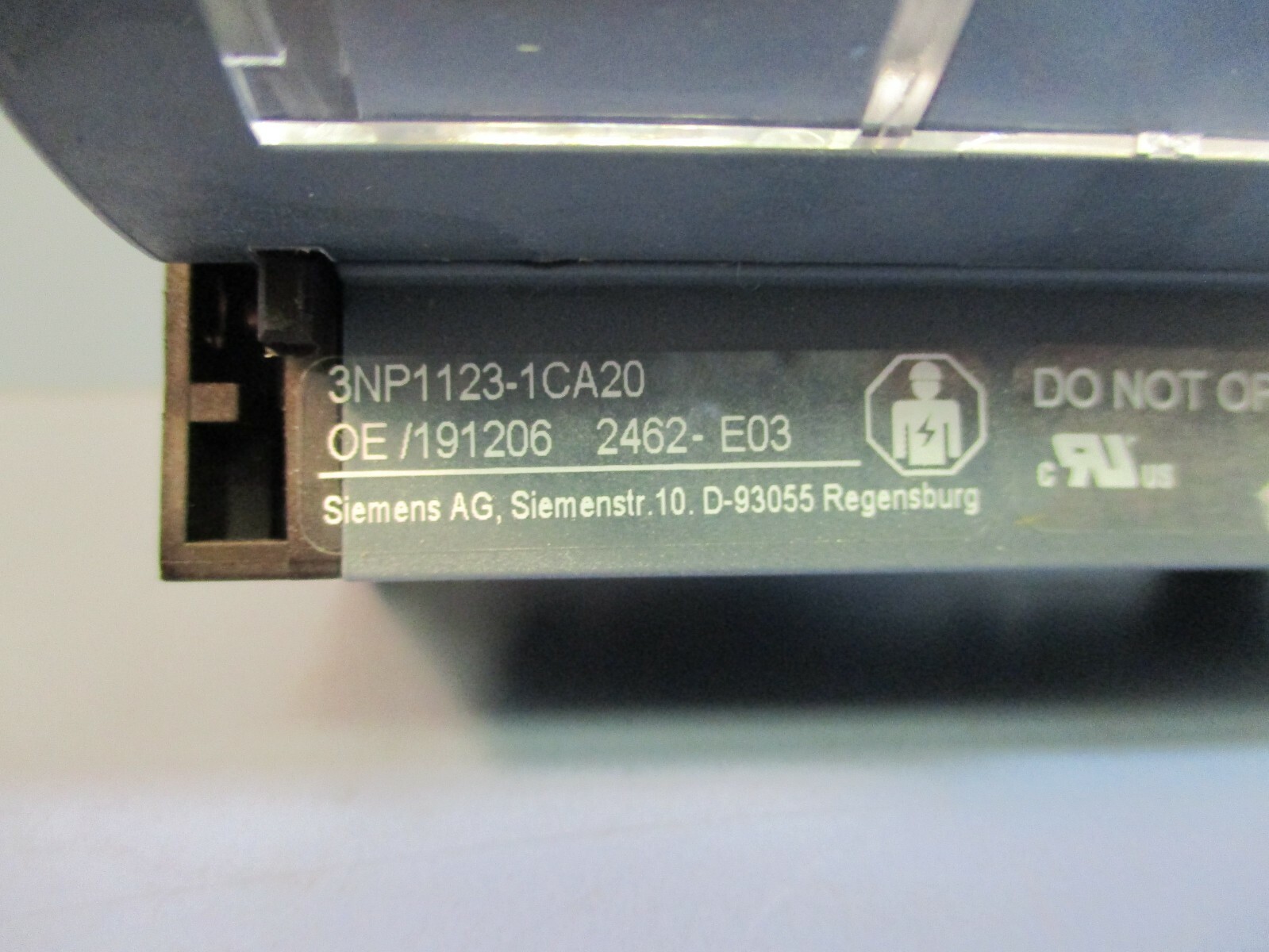 Siemens 3NP1123-1CA20 Fuse Switch Disconnector 3pole 160A NEW