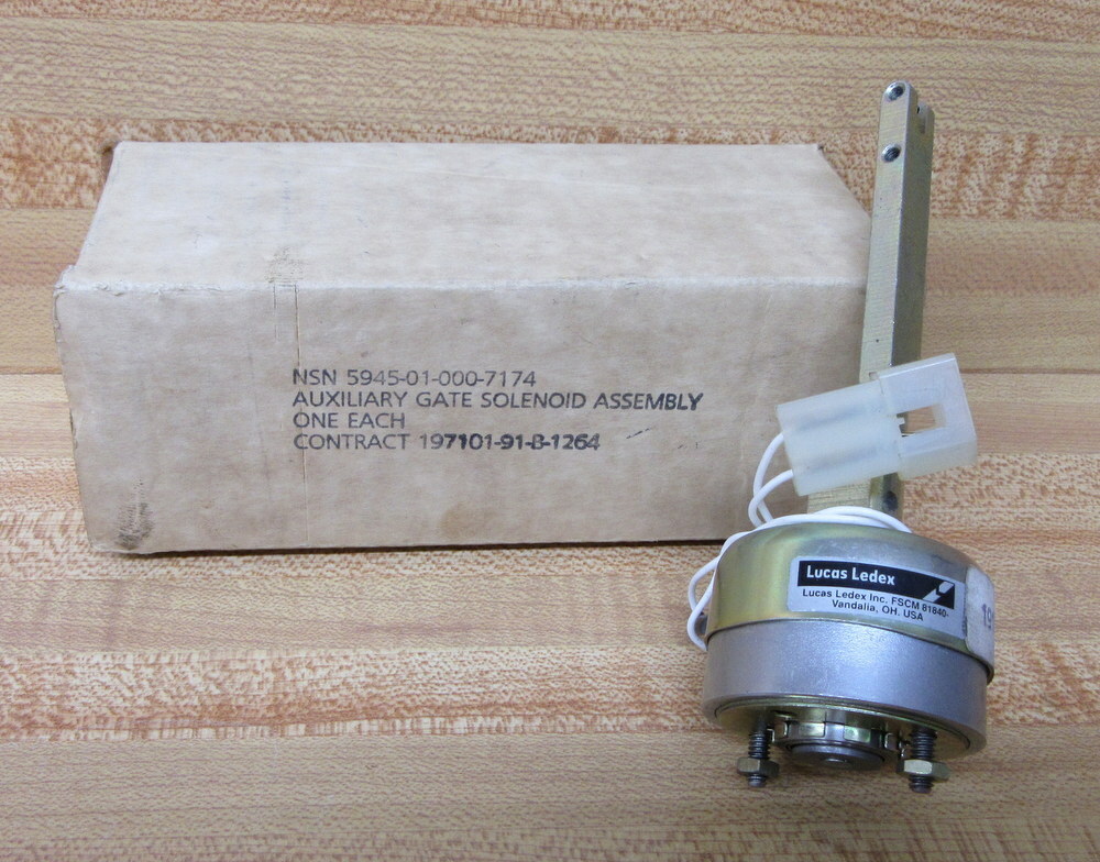 Lucas Ledex 5945-01-000-7174 Solenoid Assy 191171-001