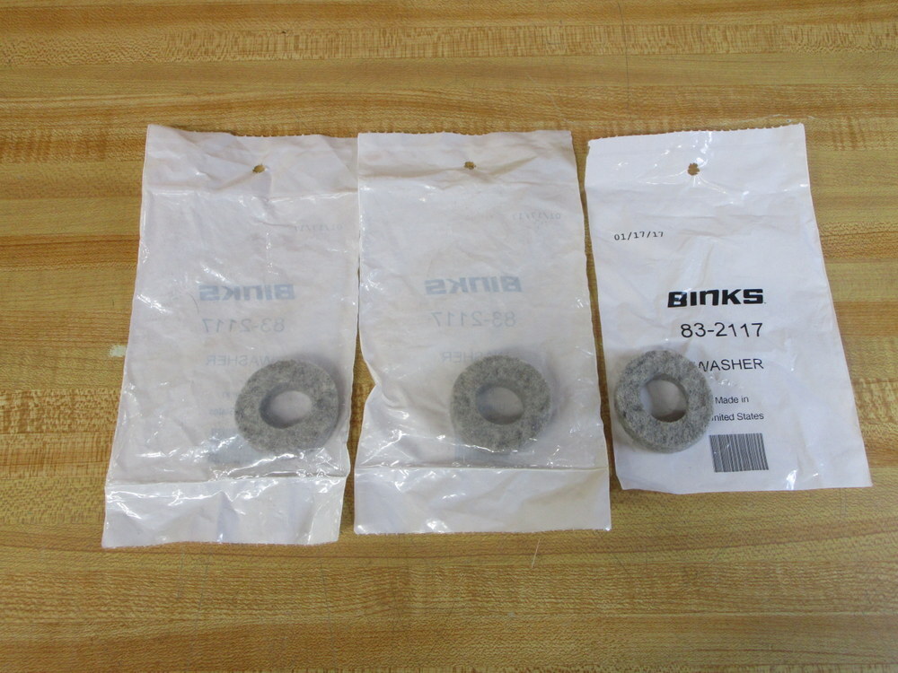 Binks 83-2117 Washer 832117 (Pack of 3)