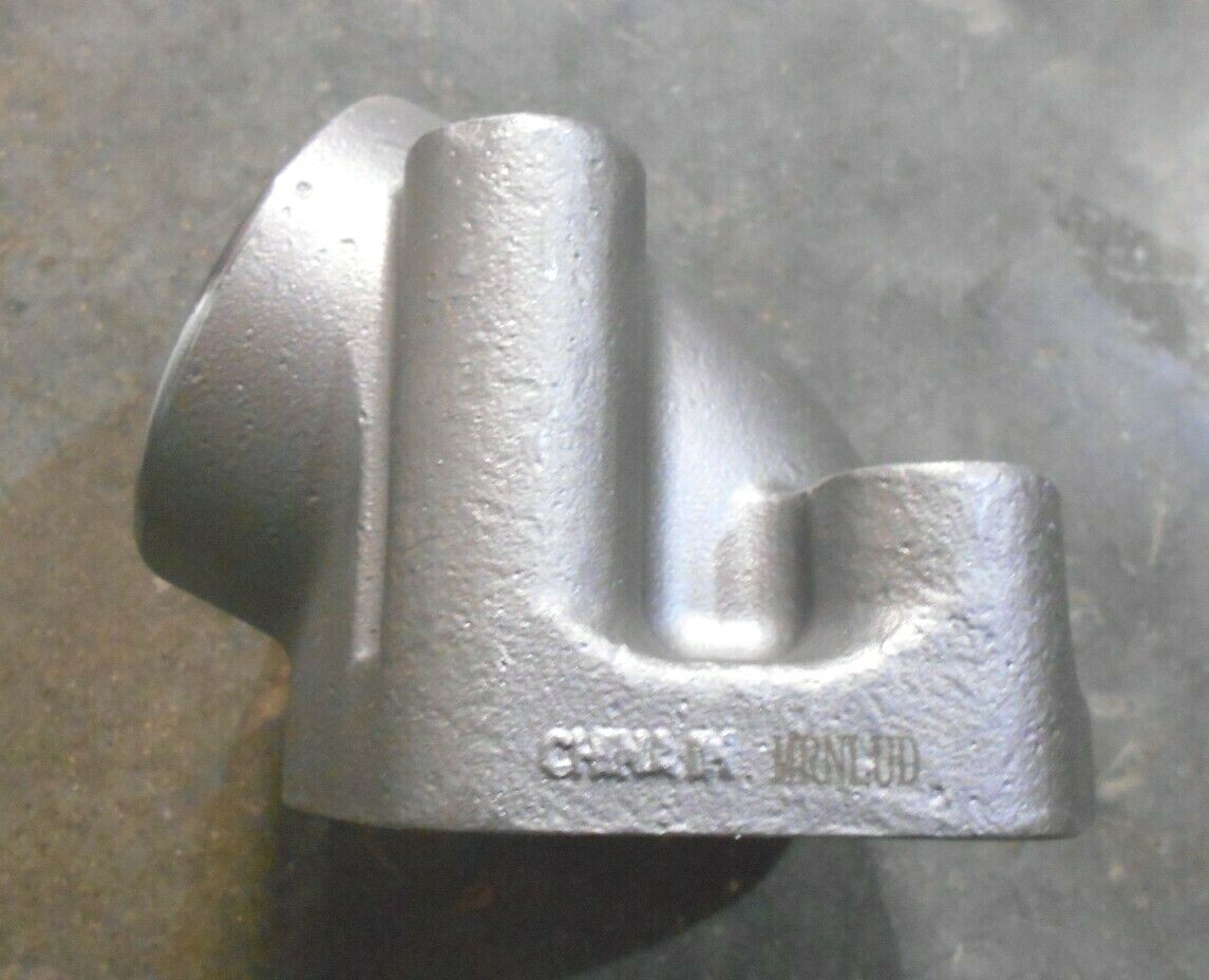 4-bolt Hydraulic Flange Adapter Elbow 22-1/2 degree 2″ID SAE x Socket Weld