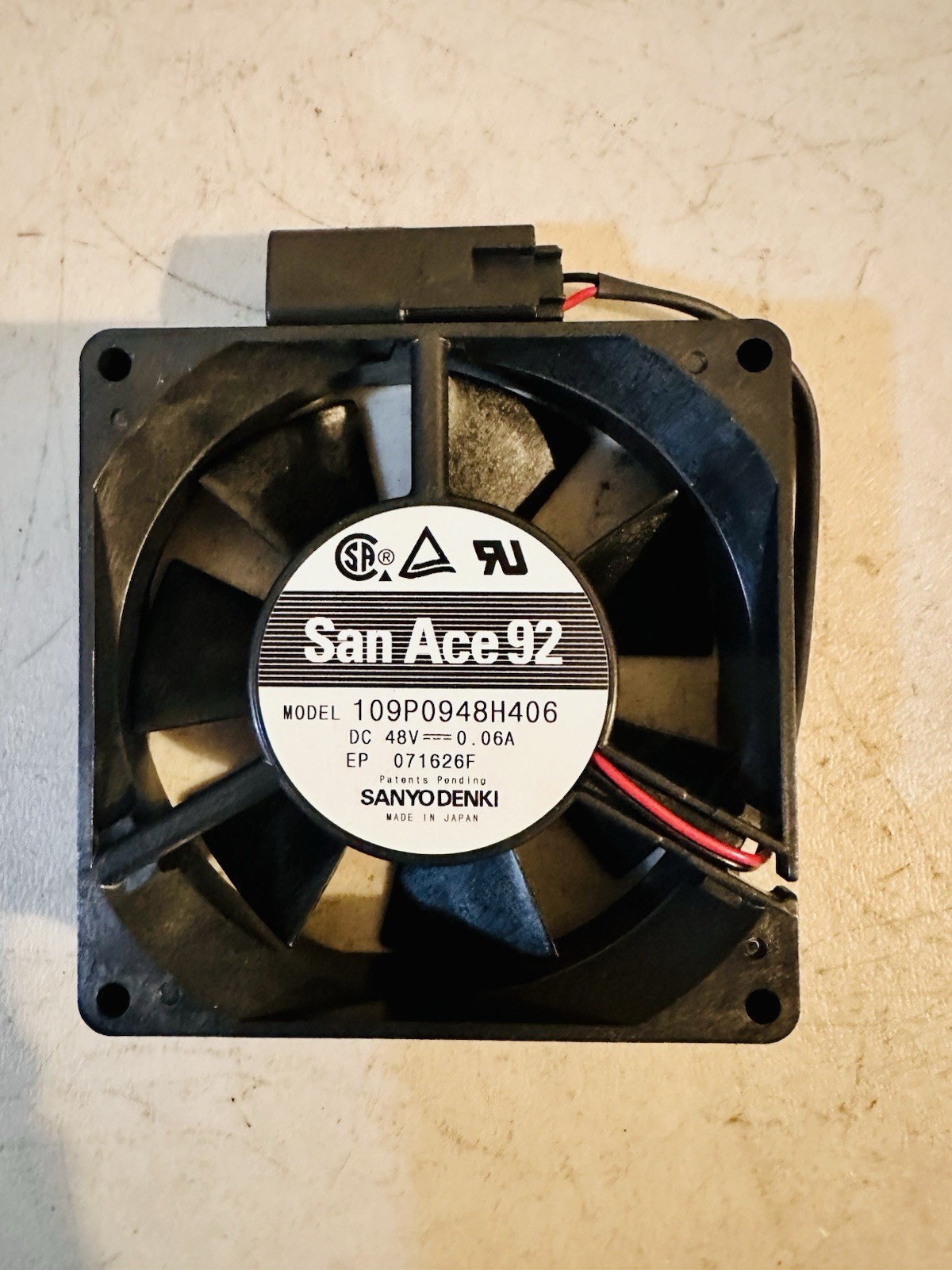SANYO DENKI San Ace 92- 109P0948H406
