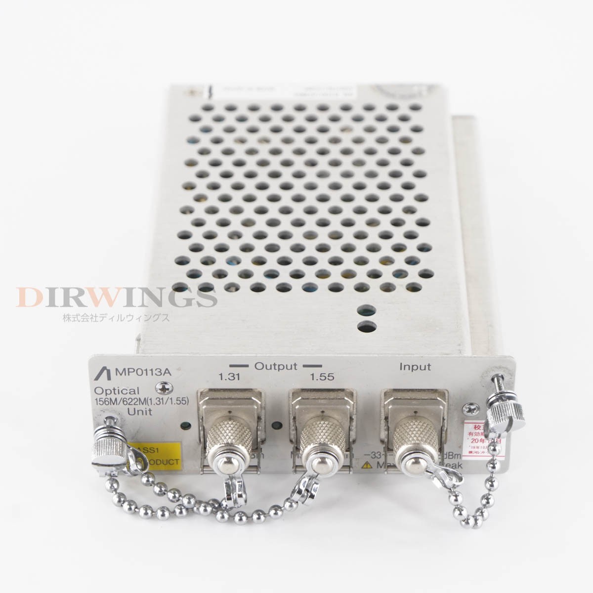 Anritsu MP0113A Optical 156M/622M(1.31/1.55) Unit Light Module Used Excellent+++