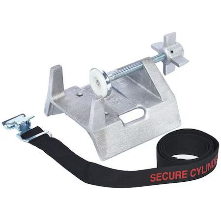 Ohaus Clr-711M Gas Cylinder Bench Clamp, Cast Aluminum