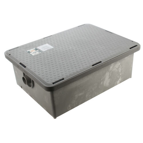 Canplas Endura Lo-PRO Grease Trap 25 GPM 50 lbs 2 Inch No-Hub Connector