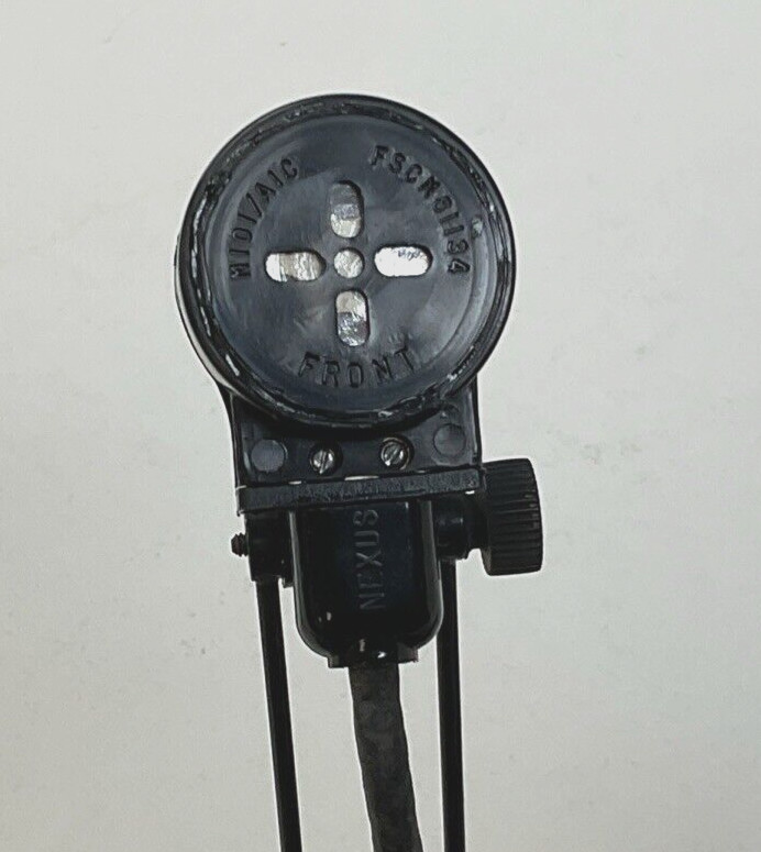 Vintage Gentex HGU-14A/P USGI Military Soft Crewman Helmet W/Boom Mic LG Headset