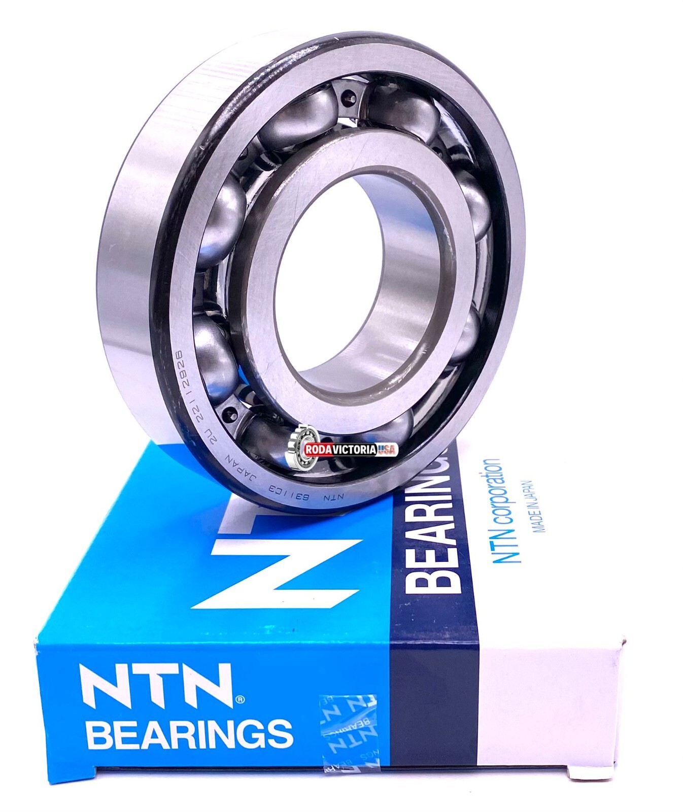 NTN Japan 6311 Deep Groove Ball Bearing, Open Type, No Seals 55x120x29 mm