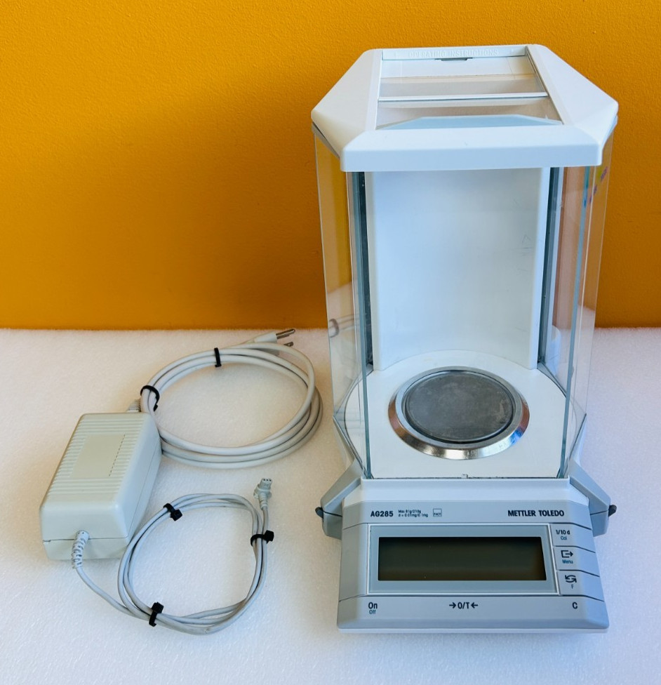 Mettler Toledo AG285, 210 g /81 g / 41 g Capacity, Analytical Balance. Tested!