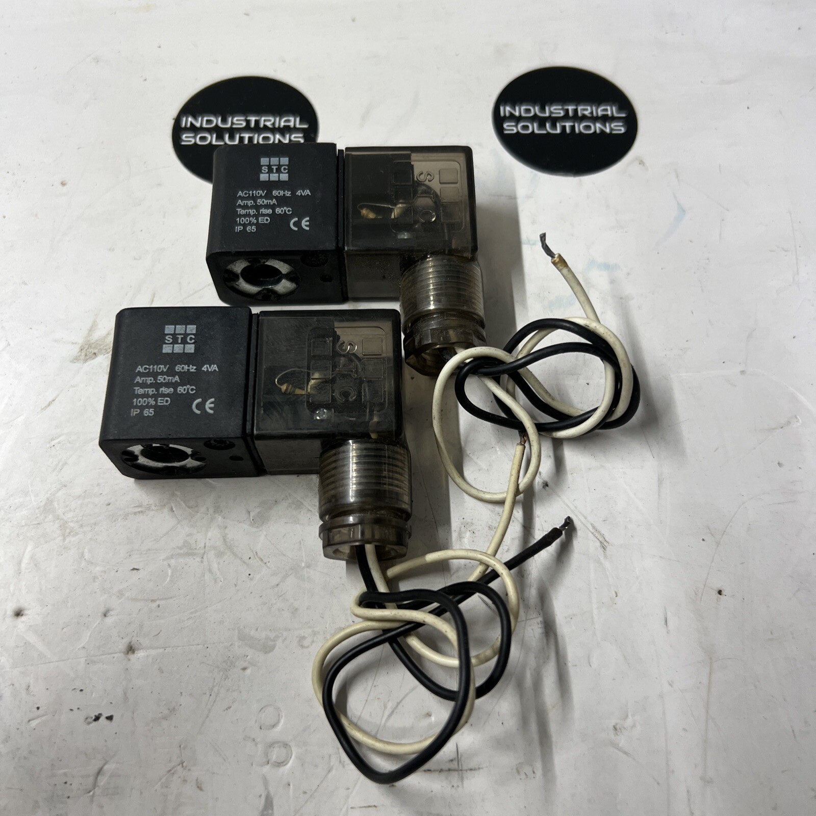 STC AC110V 60Hz 4VA Amp.50mA Qty 2 Used