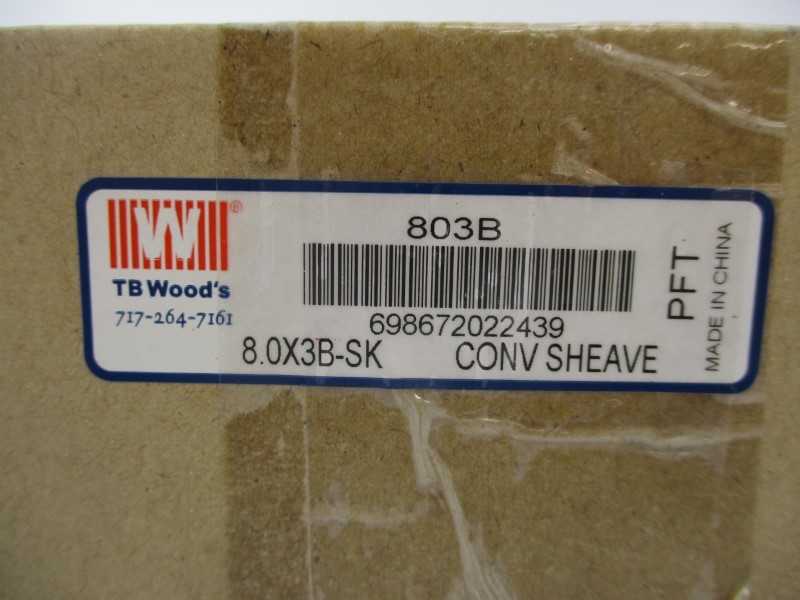 TB WOOD’S 803B 8.0X3B-SK NSMP