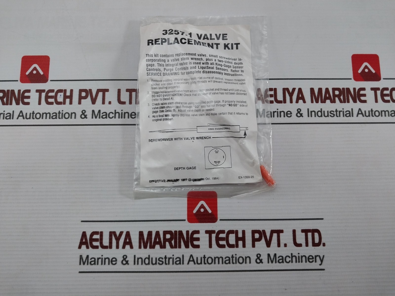 KING ENGINEERING 7334-9-1 Control Service Kit