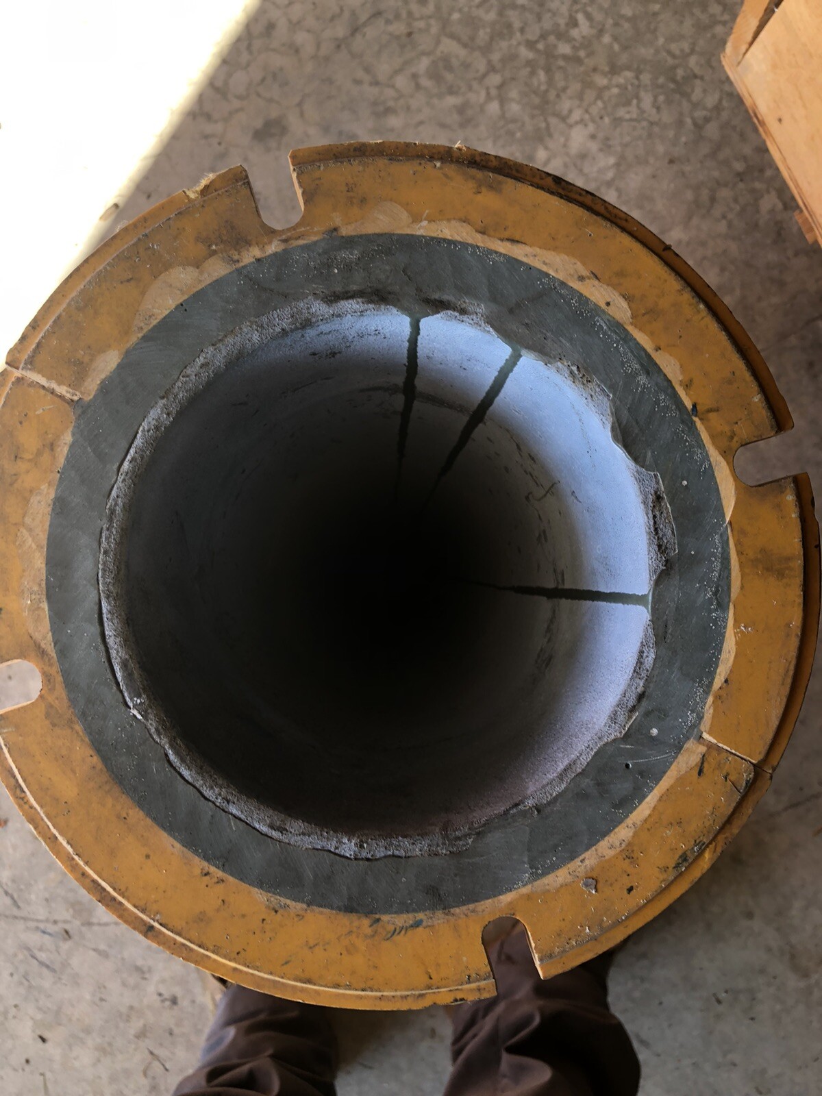 Warman Weir Cyclone Segment Fiberglass Ceramic Lined Cone Hydrocyclone