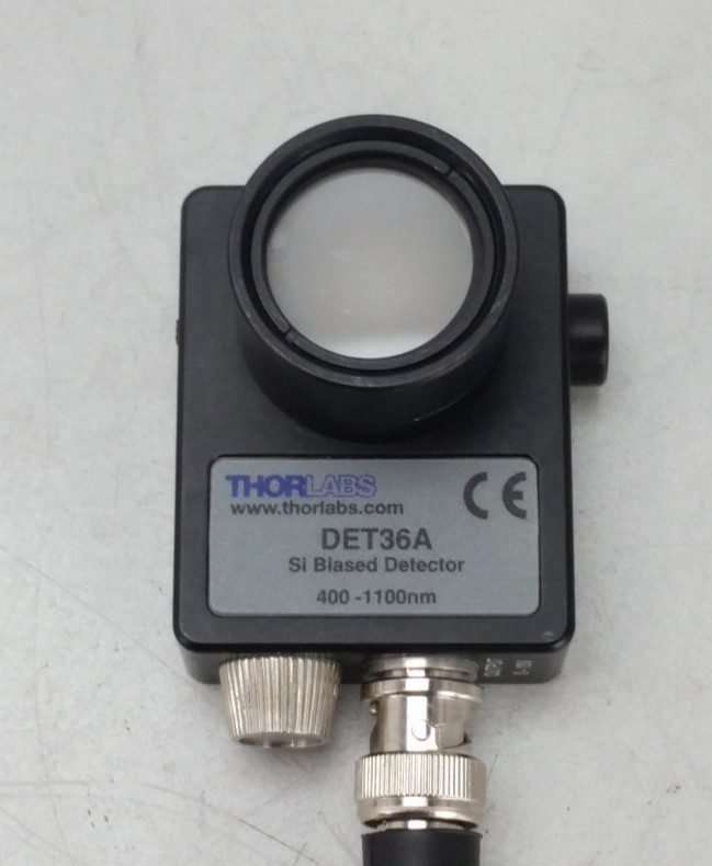 Thorlabs Si Biased Detector DET36A 400-1100nm w/ Cable