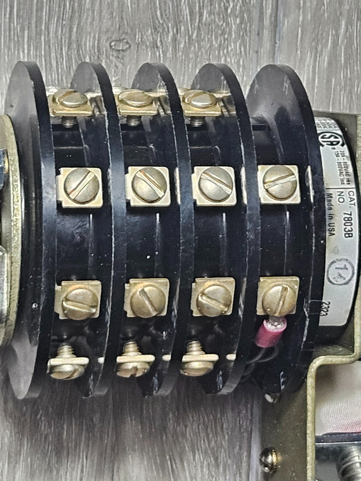 Electroswitch NO. 7803B