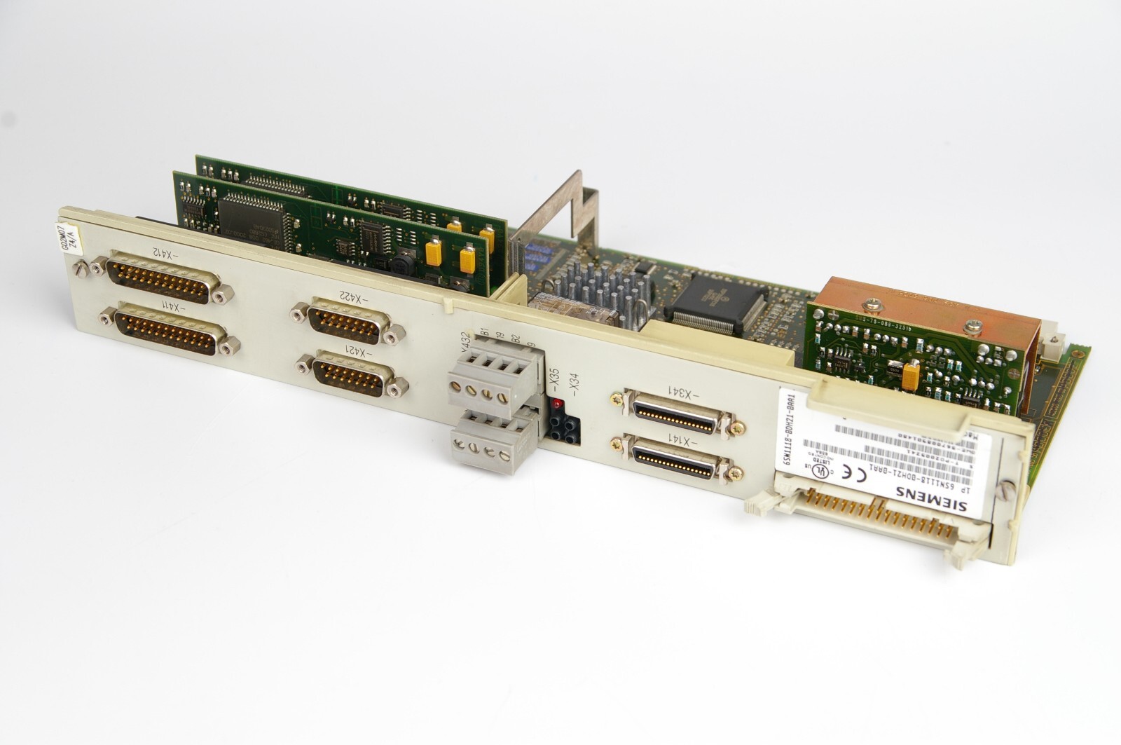 Siemens 6SN1118-0DH21-0AA1 Version B Control Card