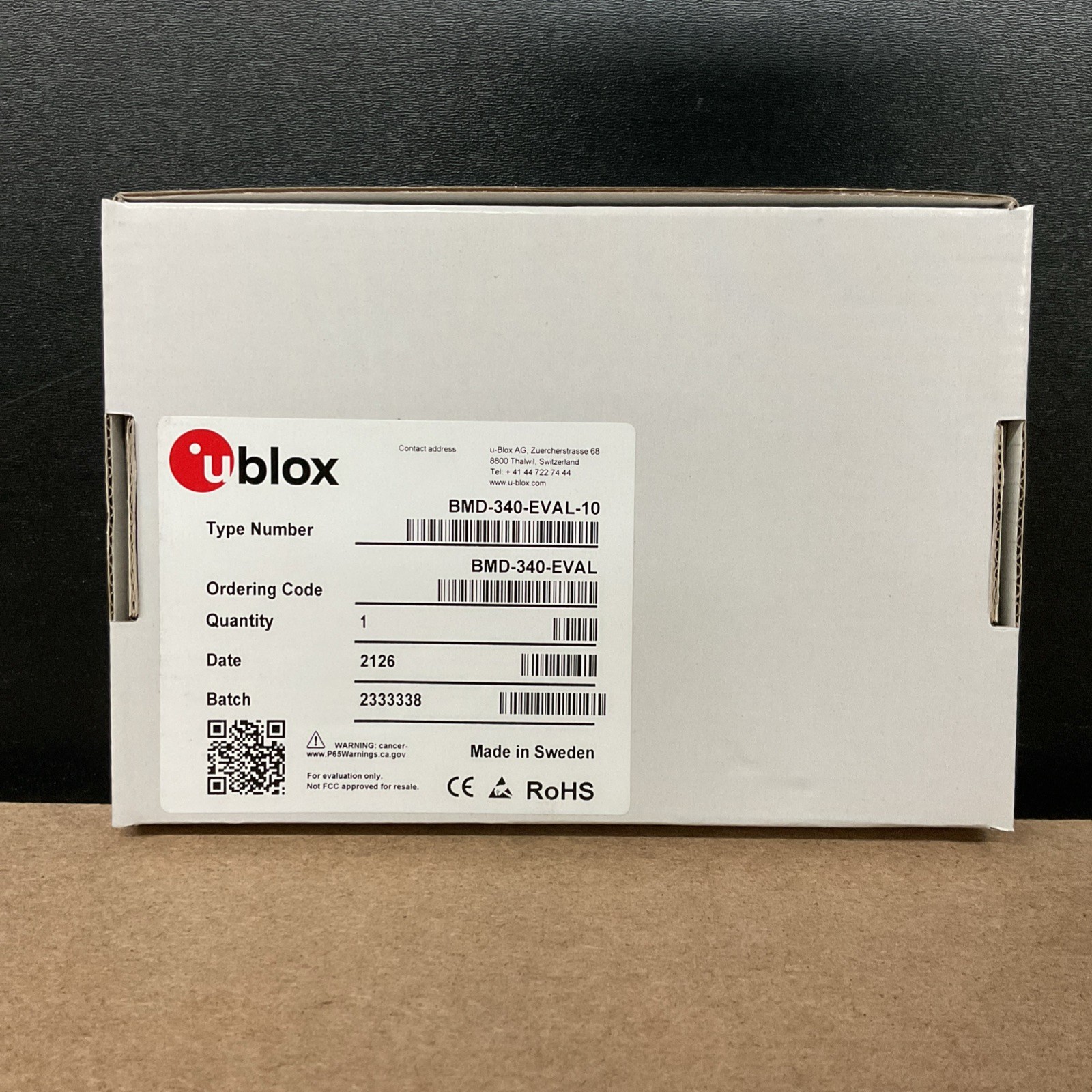 Ublox Evaluation Board BMD-340-EVAL-10