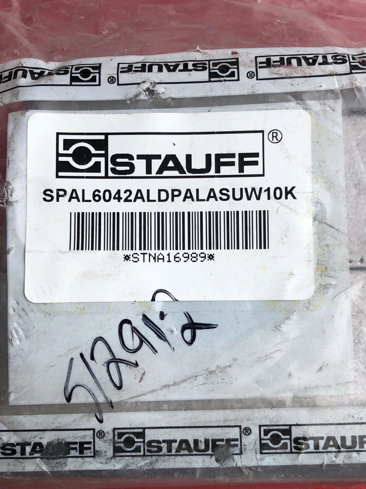 NEW STAUFF HEAVY SERIES WELD PLATE KIT SPAL-6042-AL-DPAL-AS-U-W10-K STNA16989