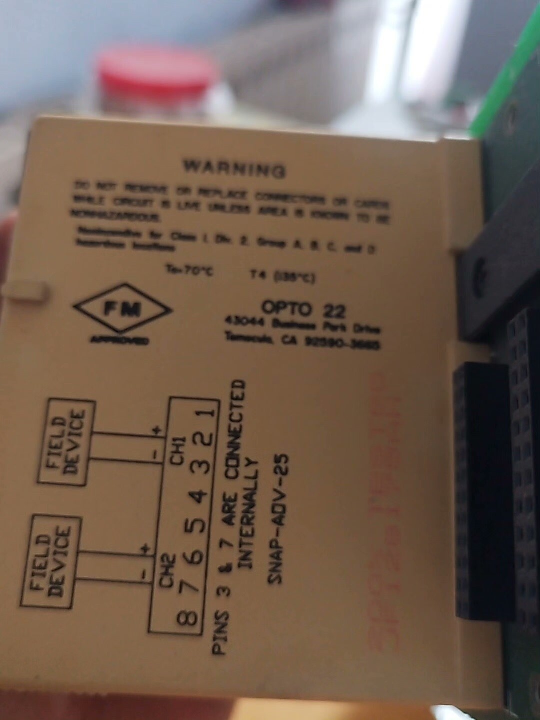 1P OPTO22 SNAP-AOV-25 Accept counteroffer