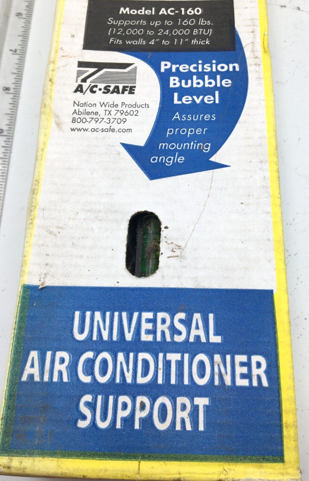 A/C Safe Universal Air Conditioner Support Bracket 12,000 to 24,000 BTU AC-160