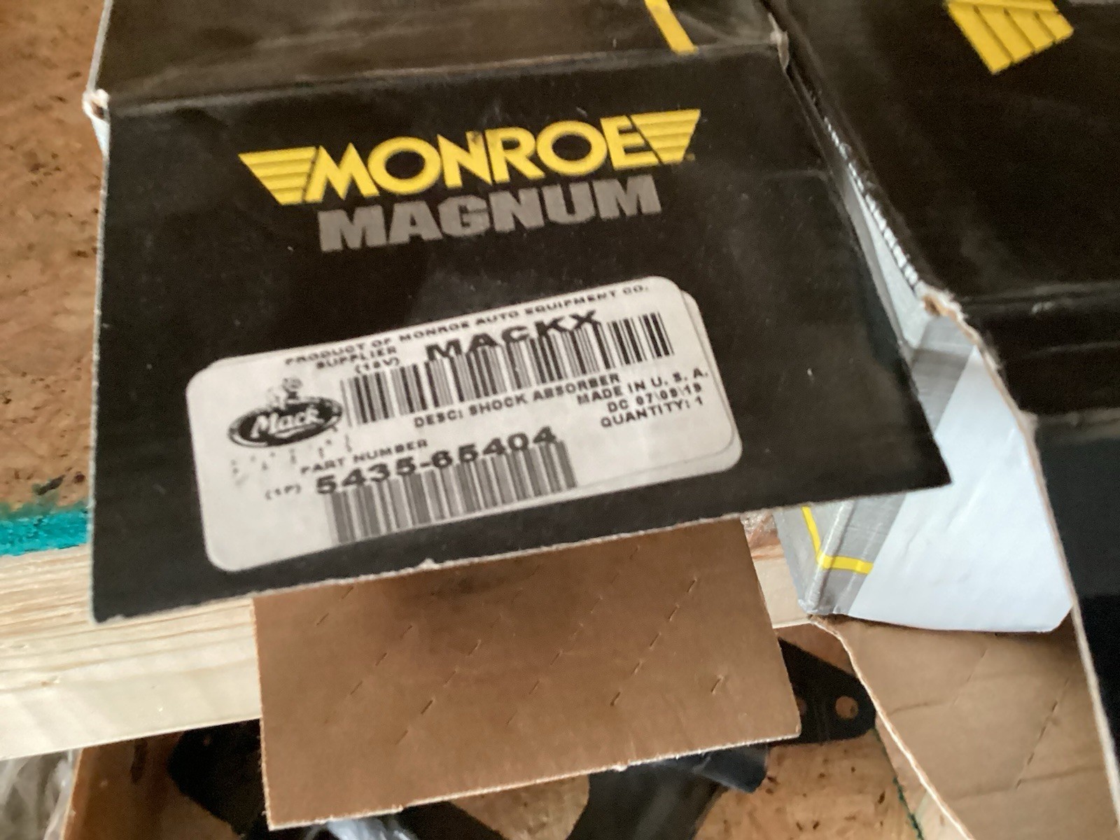 Monroe Magnum Shock Absorber 5435-66636 2 New For Rear