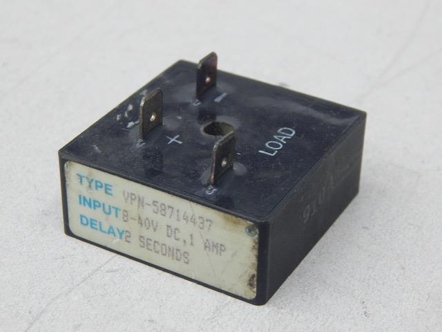 AiroTronics, VPN-58714437, TBC4002C Solid-State Timer 8–40VDC, 1Amp, 2 Sec Delay