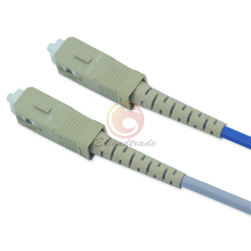 100M Armored MM Duplex Fiber Optic Cable Patch Cord 62.5/125 SC UPC to SC UPC