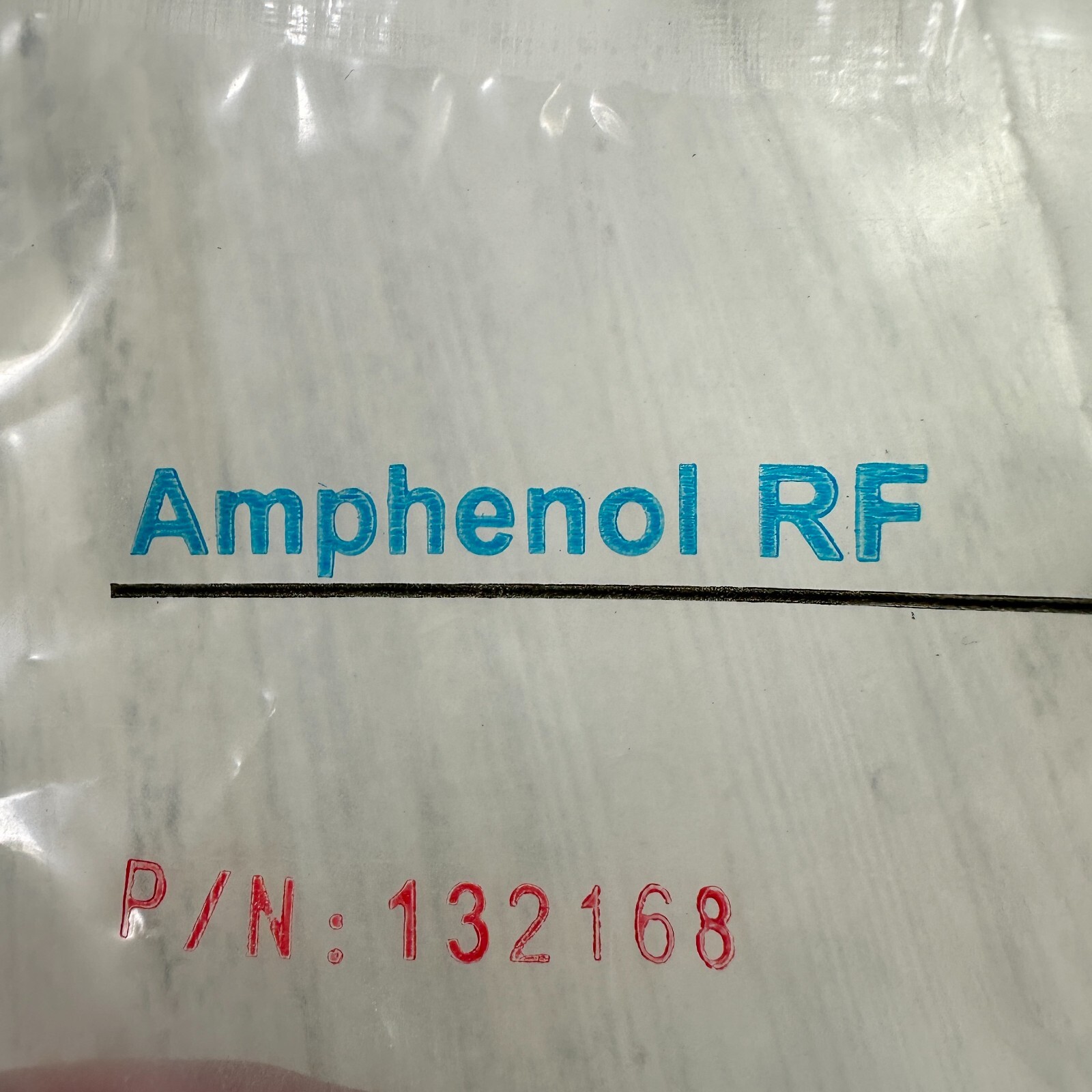 Amphenol RF 132168 SMA Plug to SMA Plug Adapter 50 Ohm Straight Connector