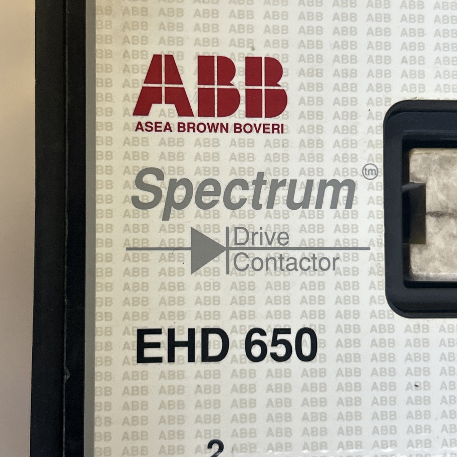 ABB,EHD650,DRIVE CONTACTOR 650A 600V